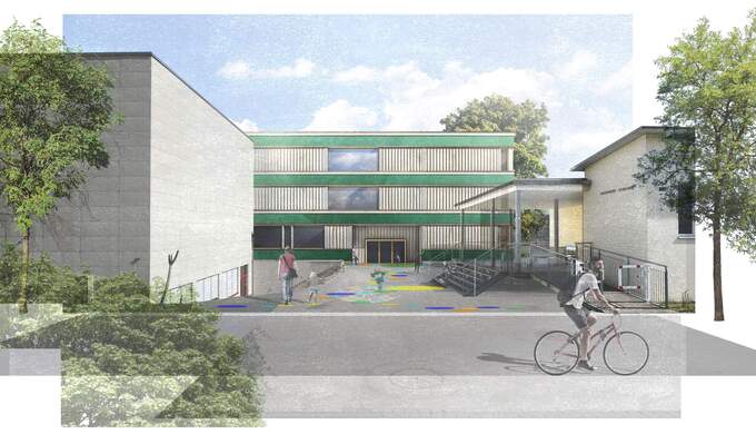 1. Rang Neubau Primarschulhaus Staufen